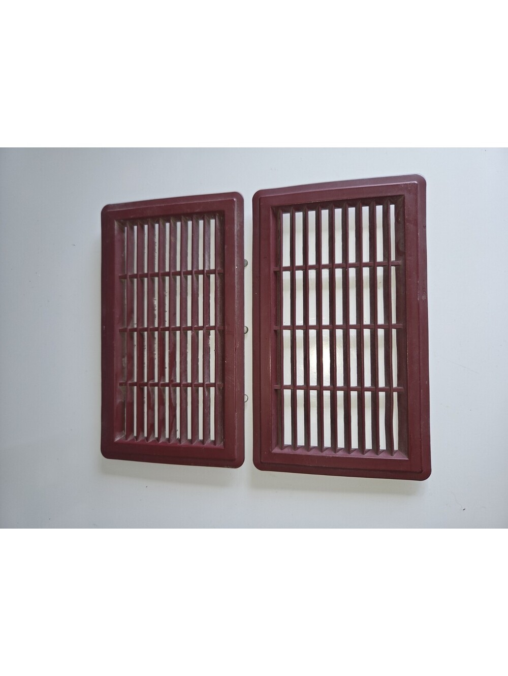 1984-1988 FORD RANGER Door Panel Speaker Grill Screens Maroon Red SG4